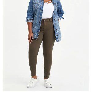 Torrid Jeans Bombshell Skinny Jeans Super Soft Brown/Olive Color Size 24 Short